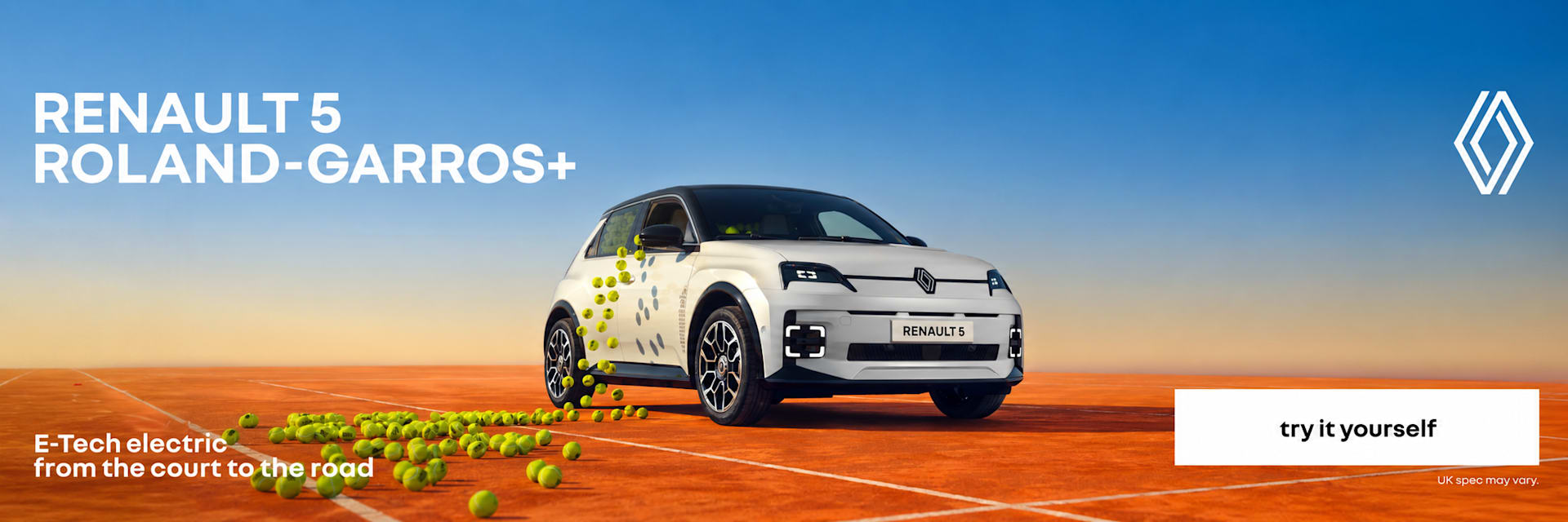 Renault 5 Rolland-Garros+