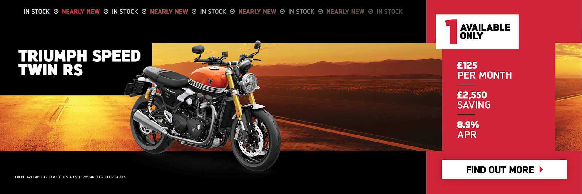 Triumph Speed Twin RS Offer 
