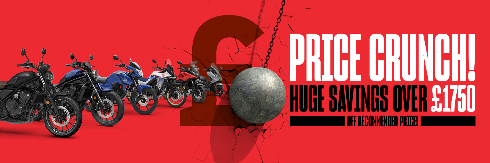 honda motorcycles nearly new savings
