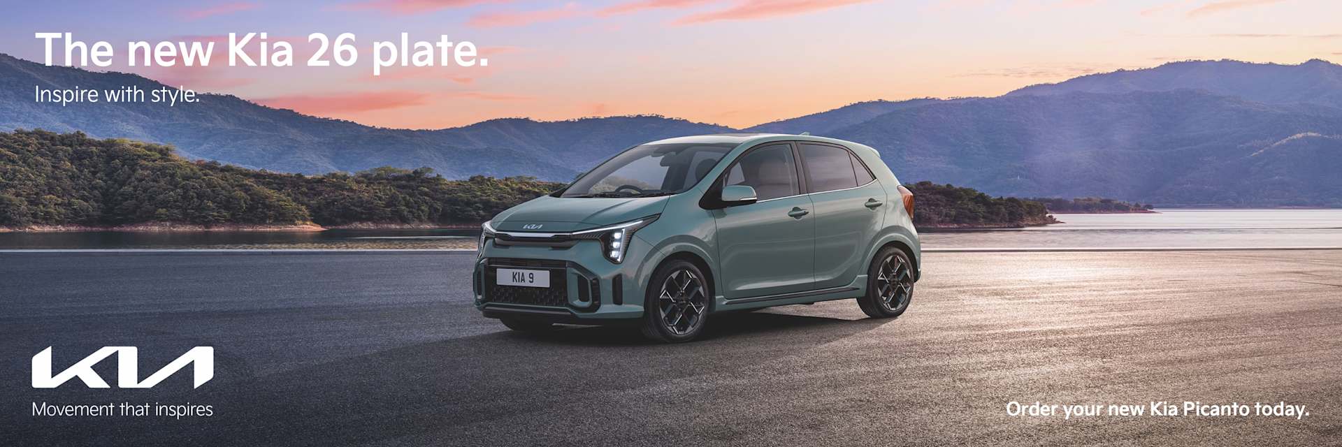Kia Picanto 26 Plate 