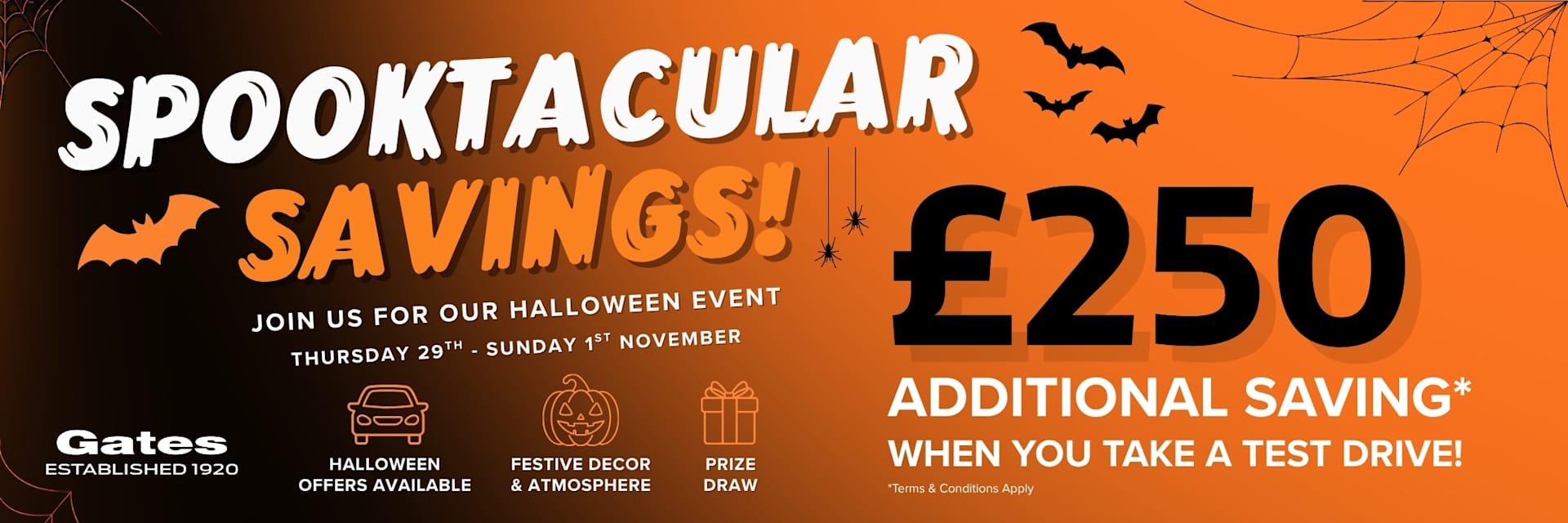 Gates Halloween Event 