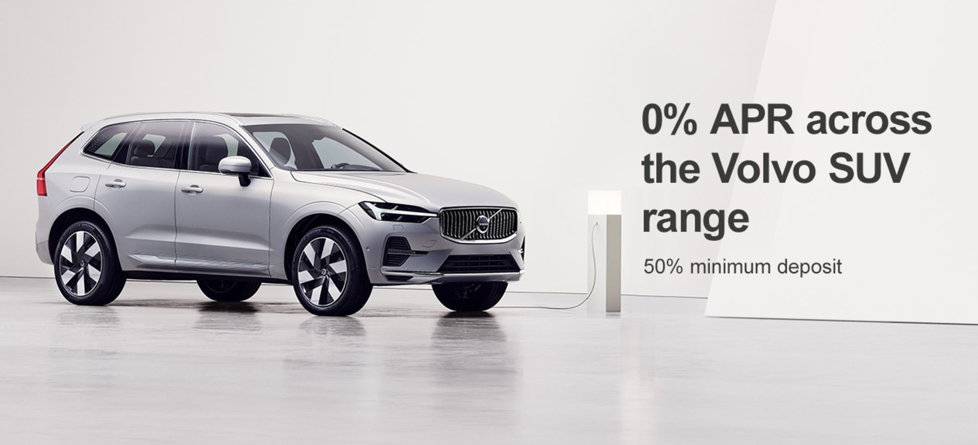 0% APR across the Volvo SUV range.