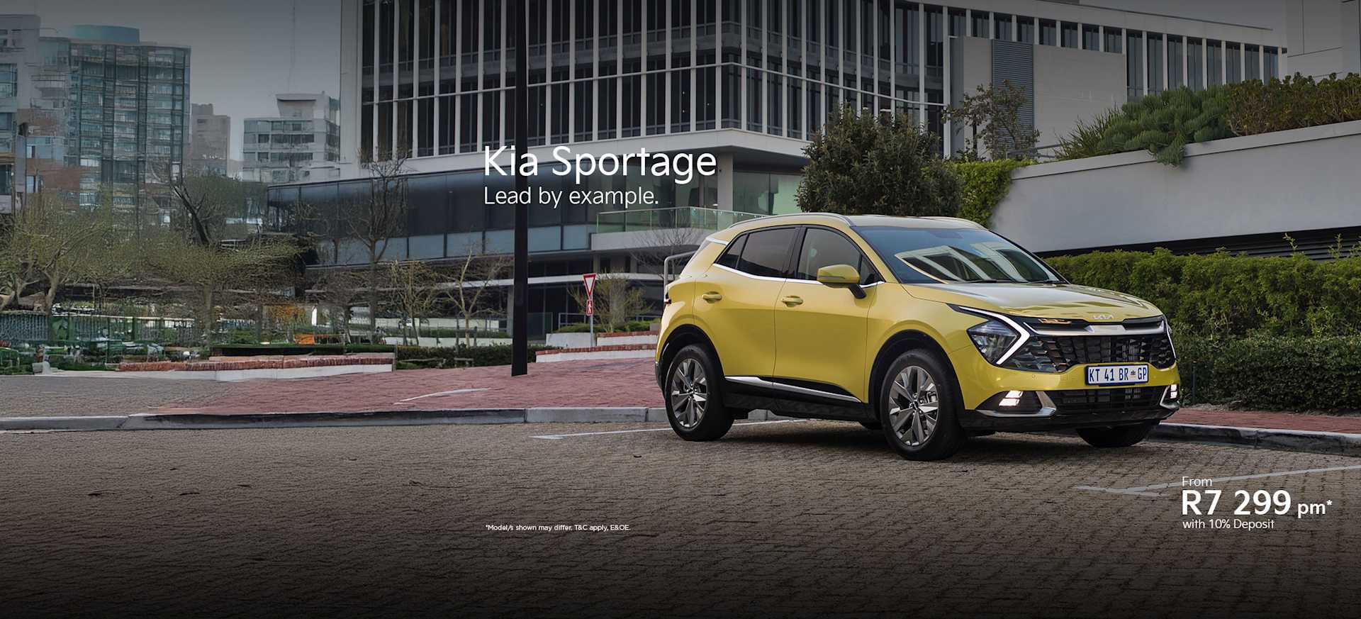 New Kia Sportage from only R7 299pm* with 10% Deposit