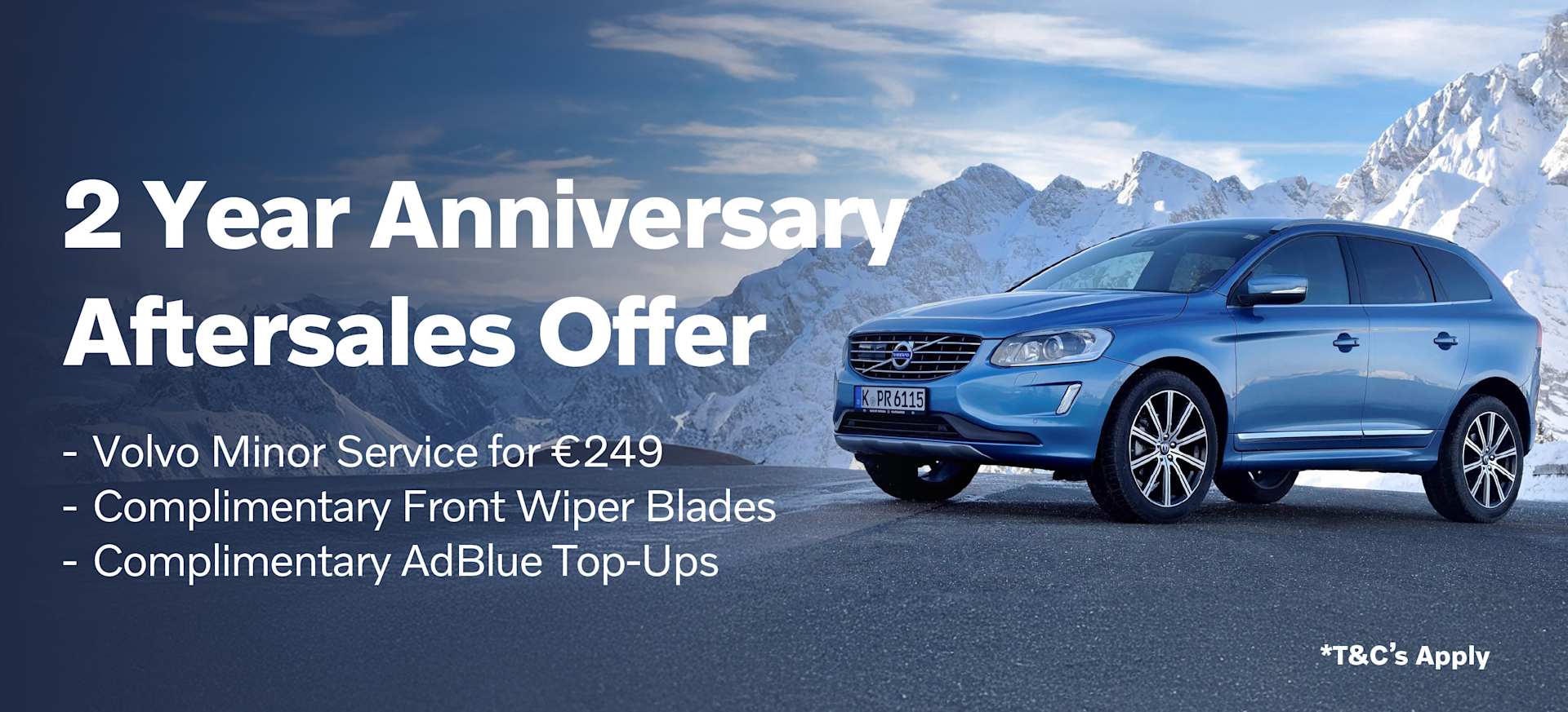 2 Year Anniversary Aftersale Offer