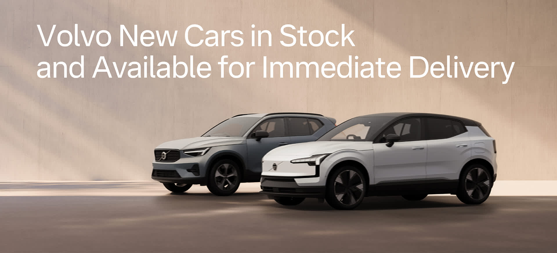 Volvo New Cars Available for Immediate Delivery