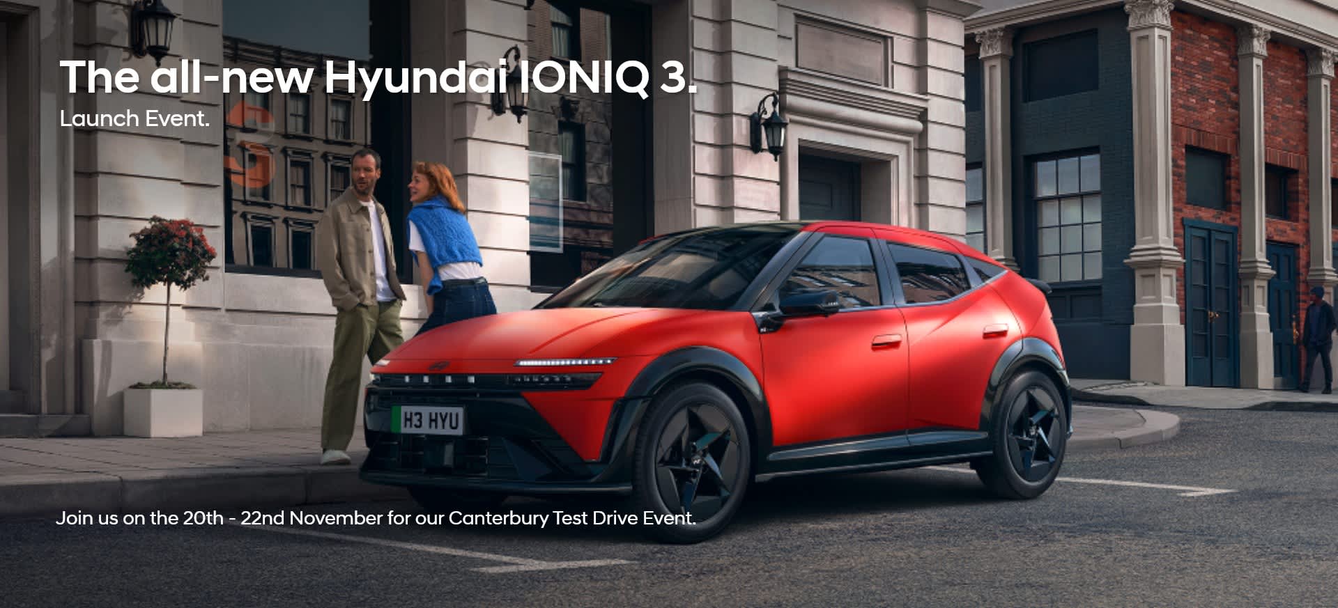 IONIQ 3 Canterbury Test Drive Event