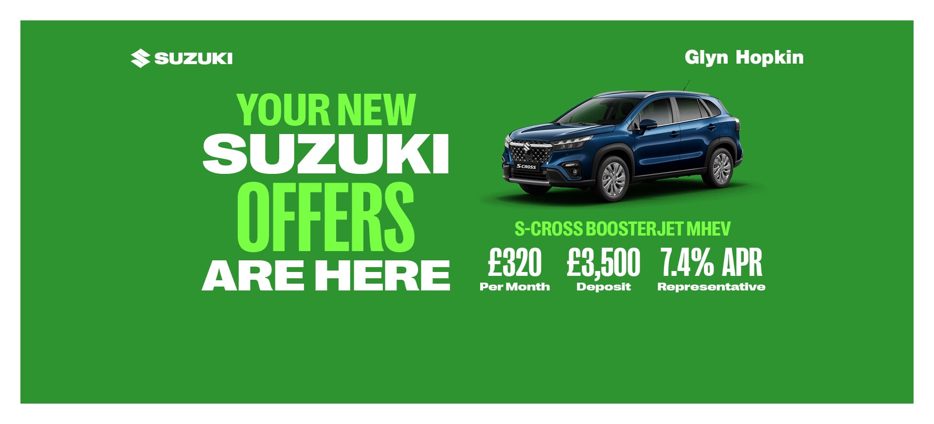 Suzuki q2 S-cross Banner