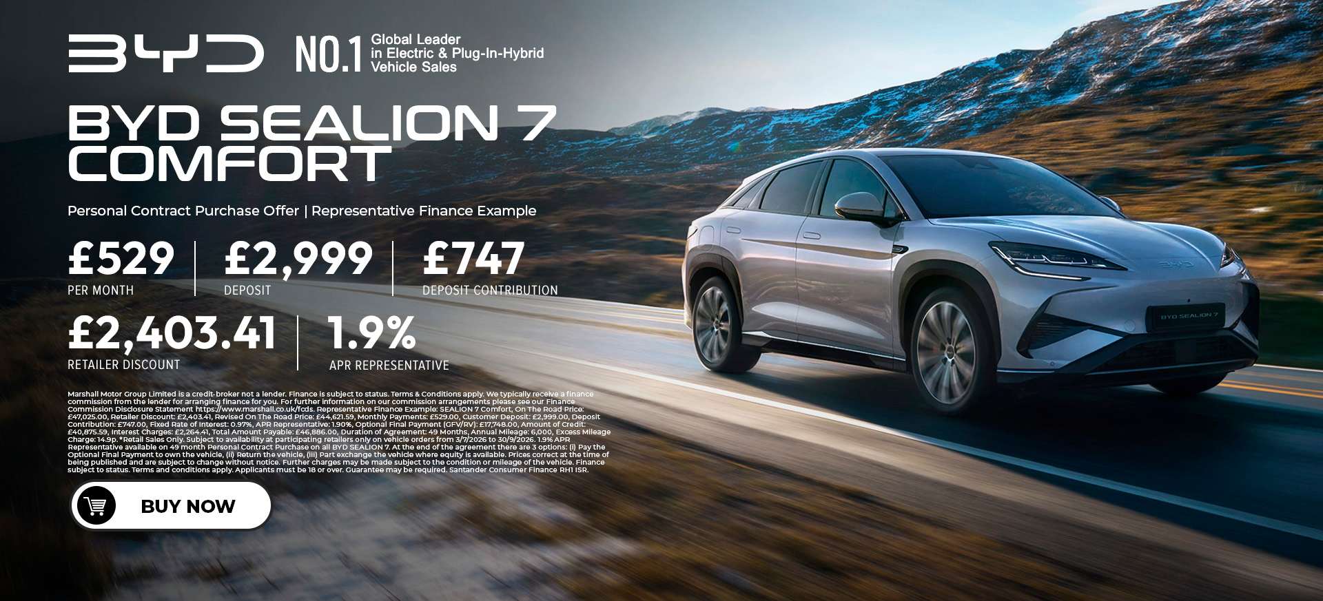 BYD SEALION 7 Offer