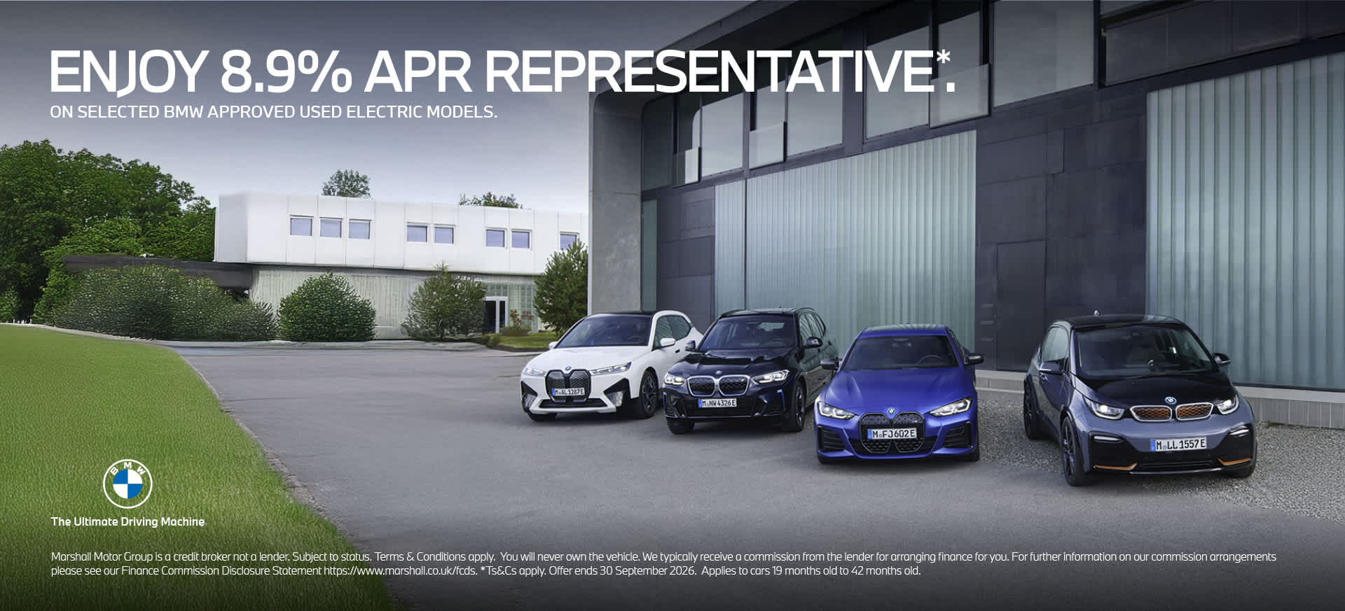 BMW Approved Used Electric Offer