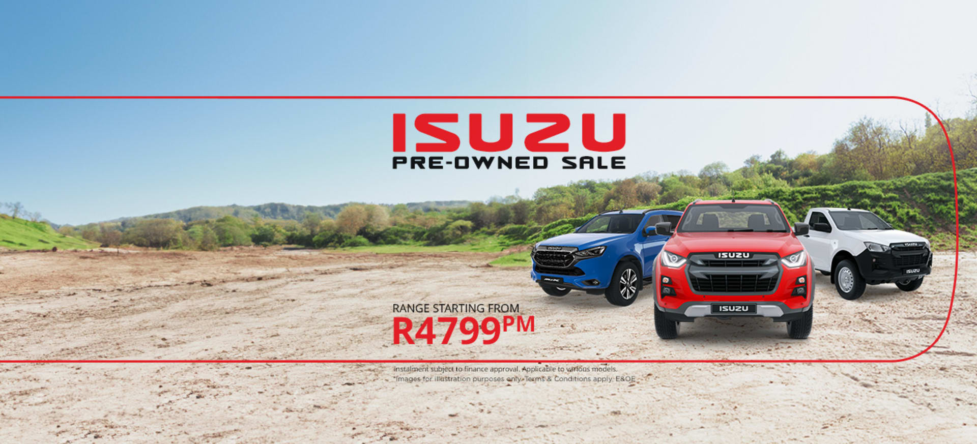 ISUZU pre-owned sale