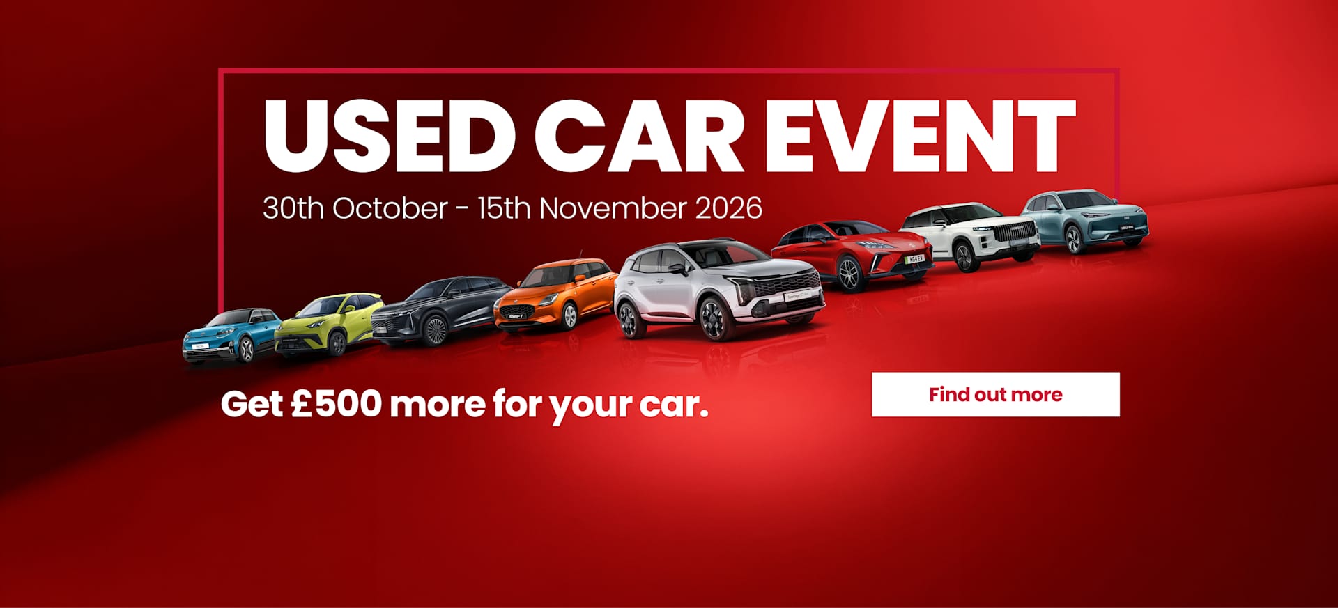 Used Car Campaign Q4 Banners
