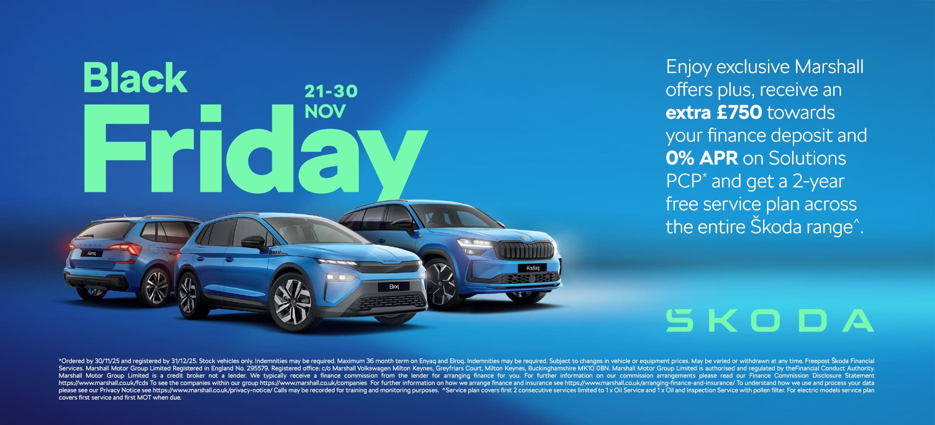 Skoda Black Friday Event