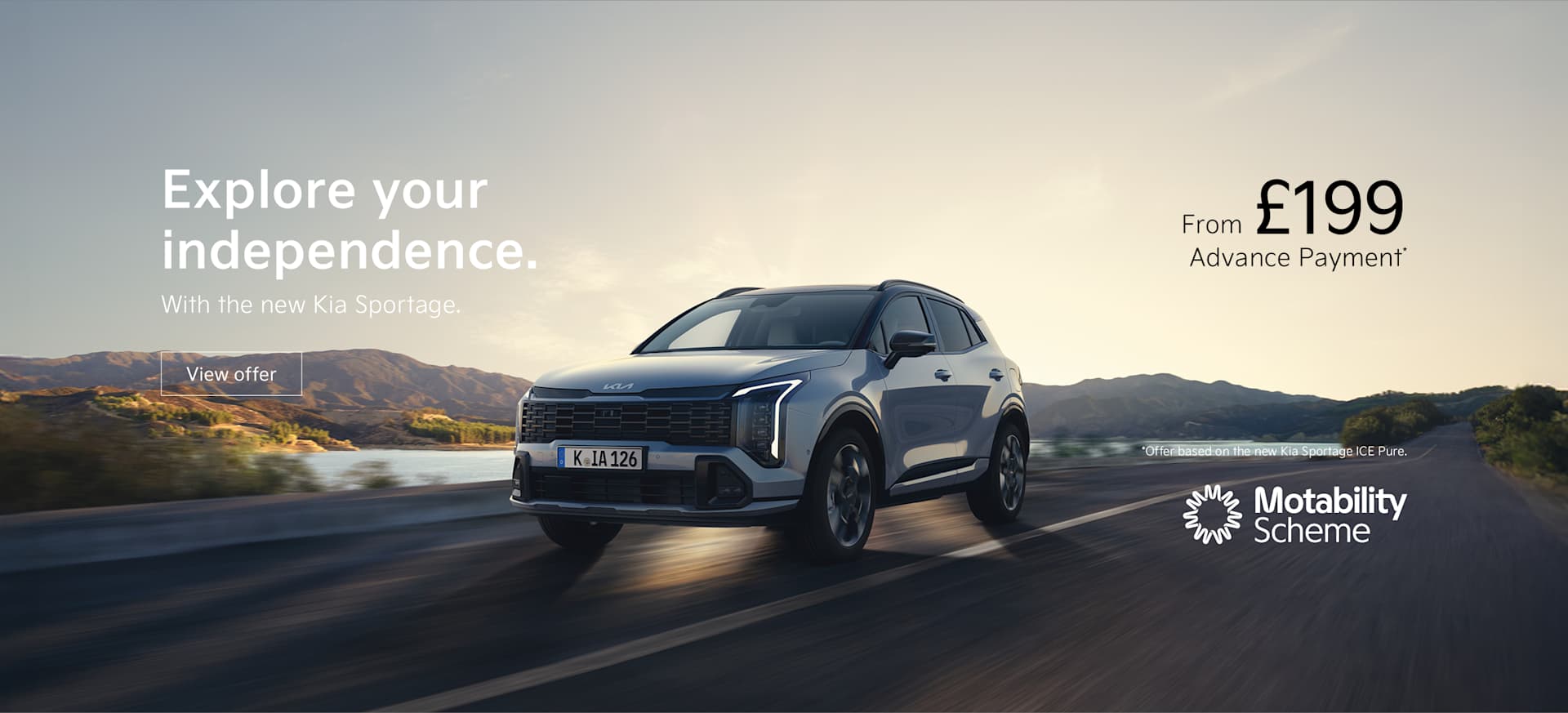 Kia Sportage Motability Q3 Motab Offer 2025