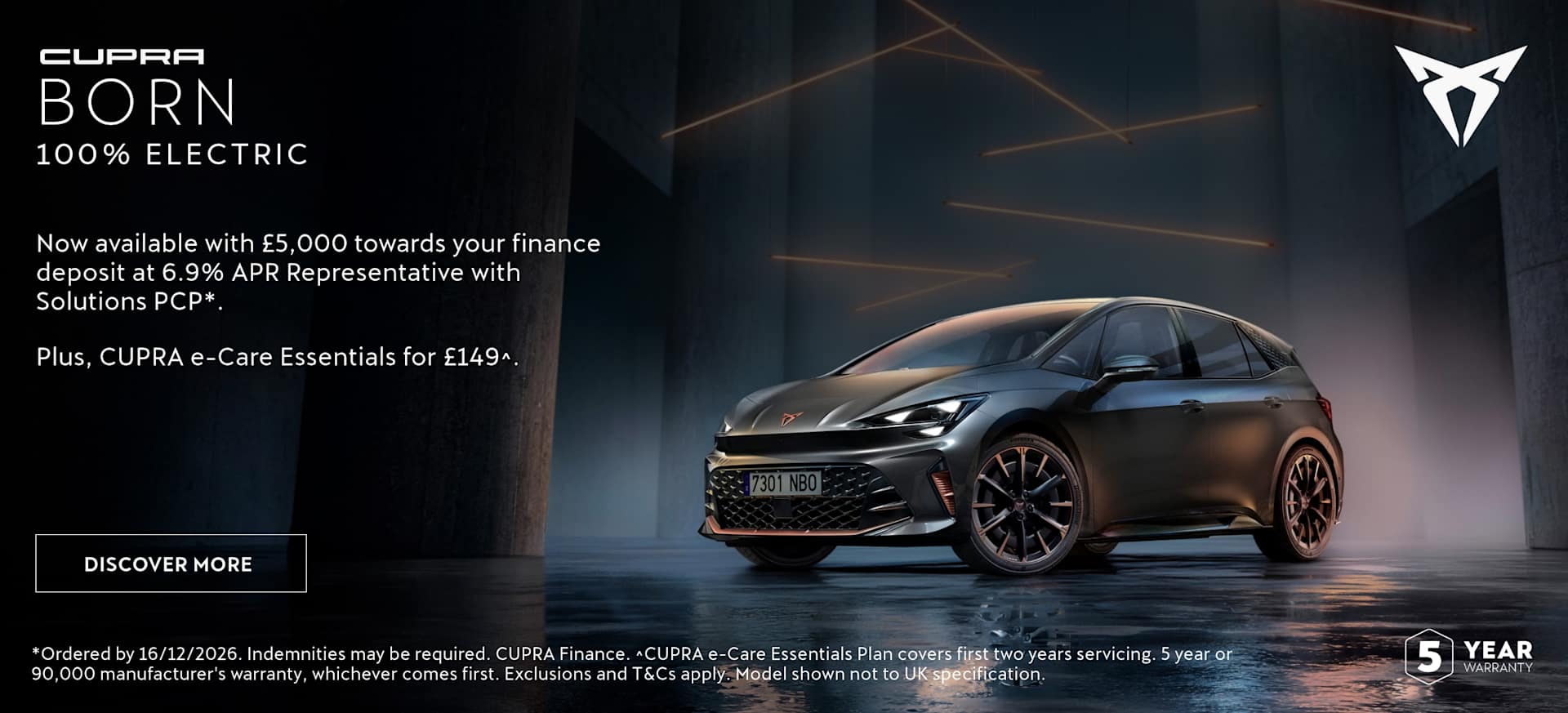 CUPRA Born Q4 2026 Banner