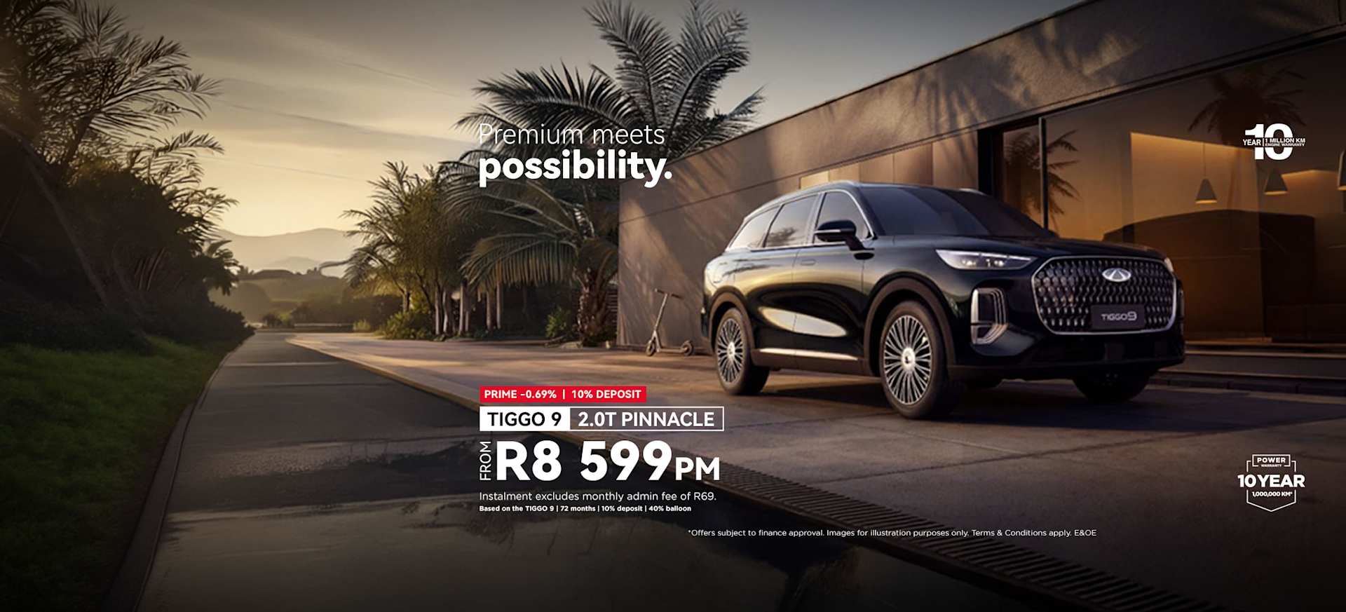Chery Tiggo 9 2.0T Pinnacle