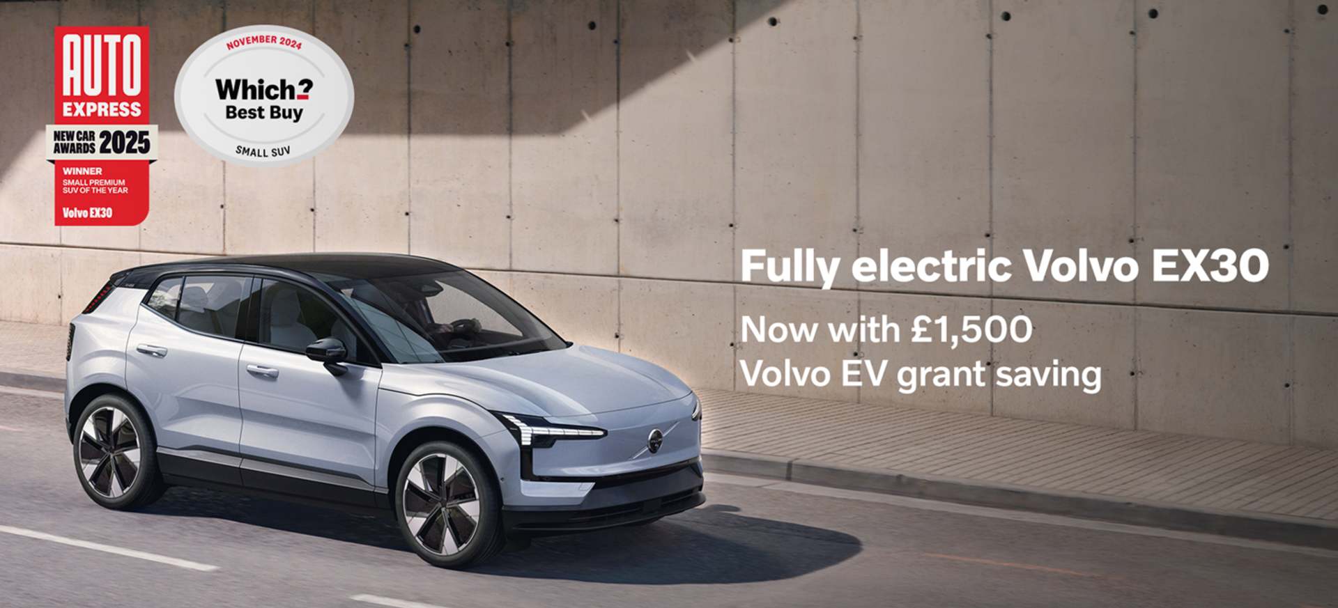 Fully Electric Volvo EX30