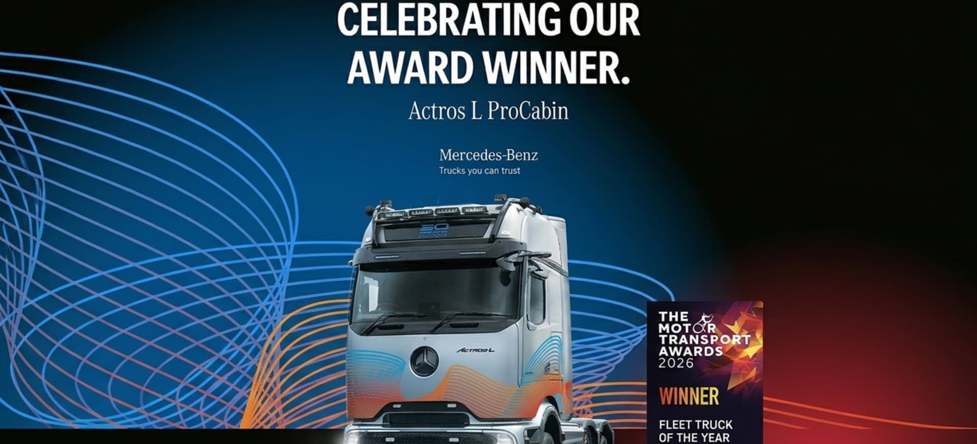 Mercedes-Benz Actros Wins Fleet Truck Of The Year 2026