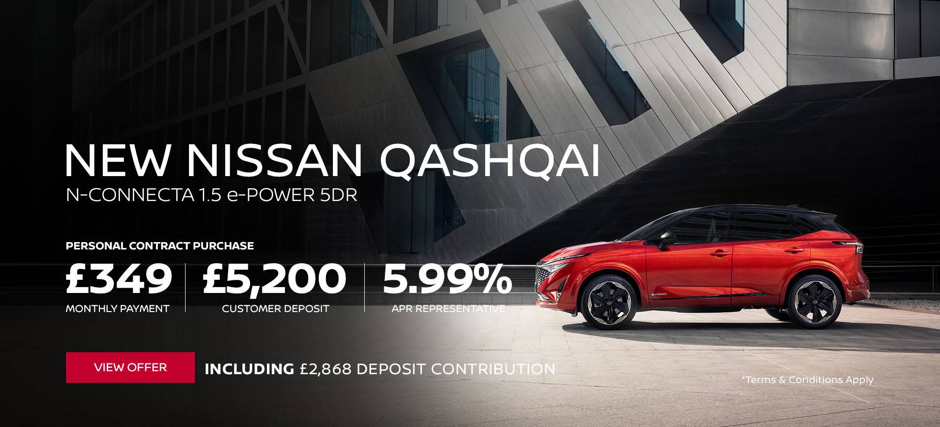 All-New Nissan Qashqai N-Connecta with e-Power
