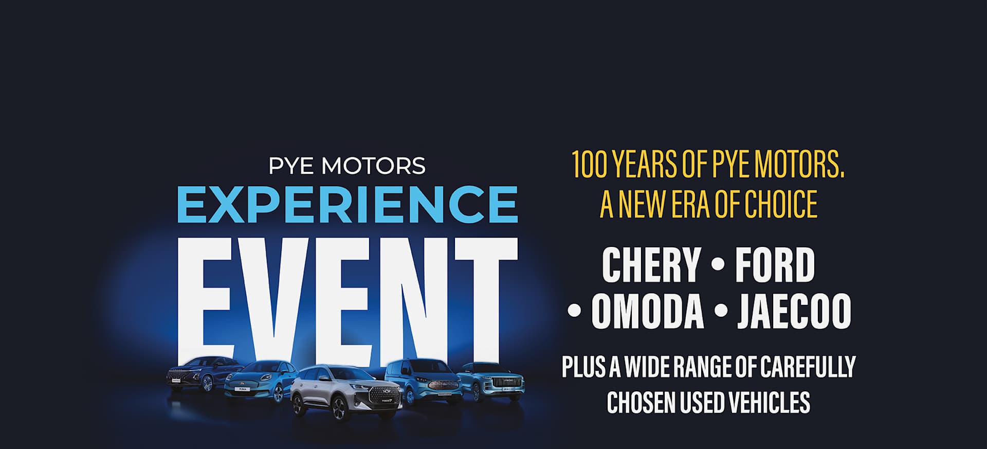 Pye Experience Event