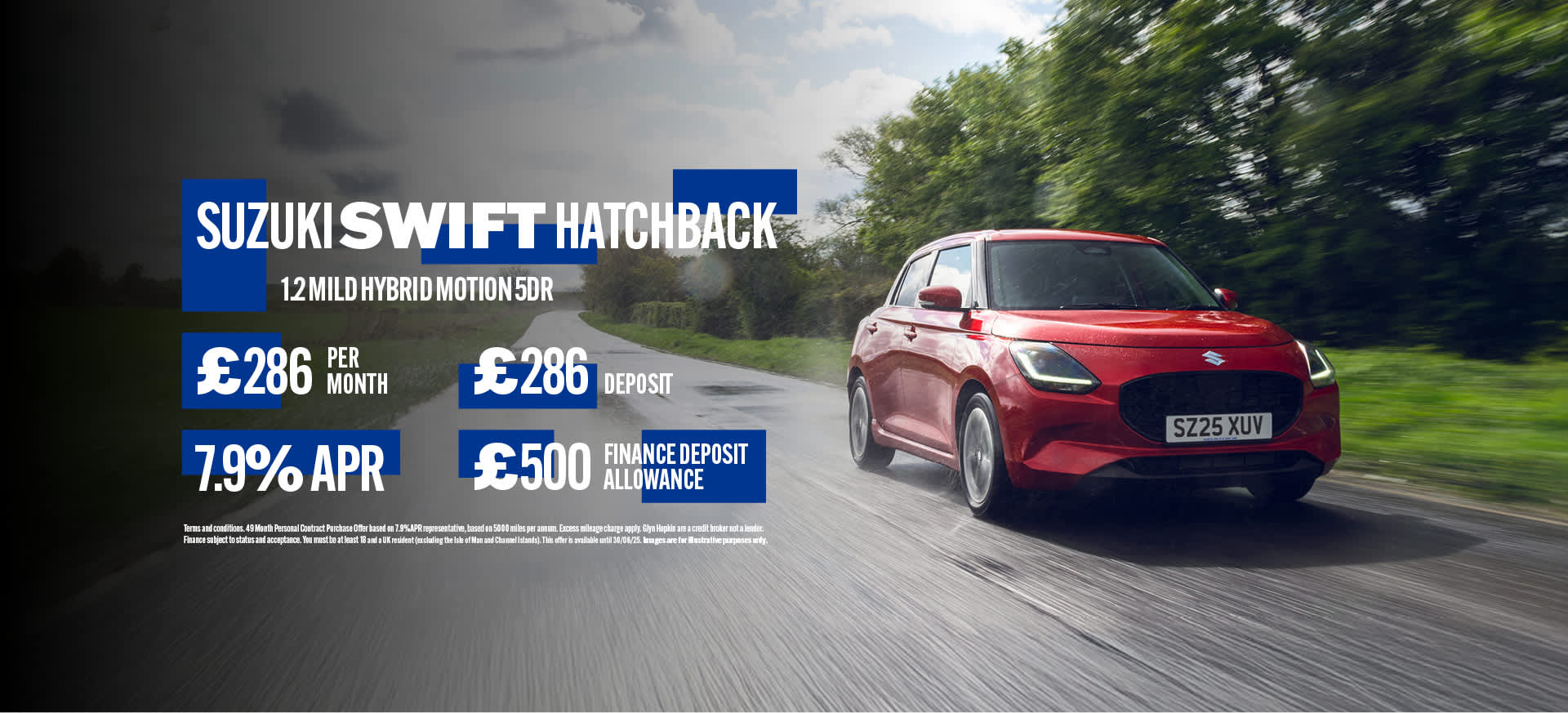 Q2 2025 - Suzuki Swift £286/£286