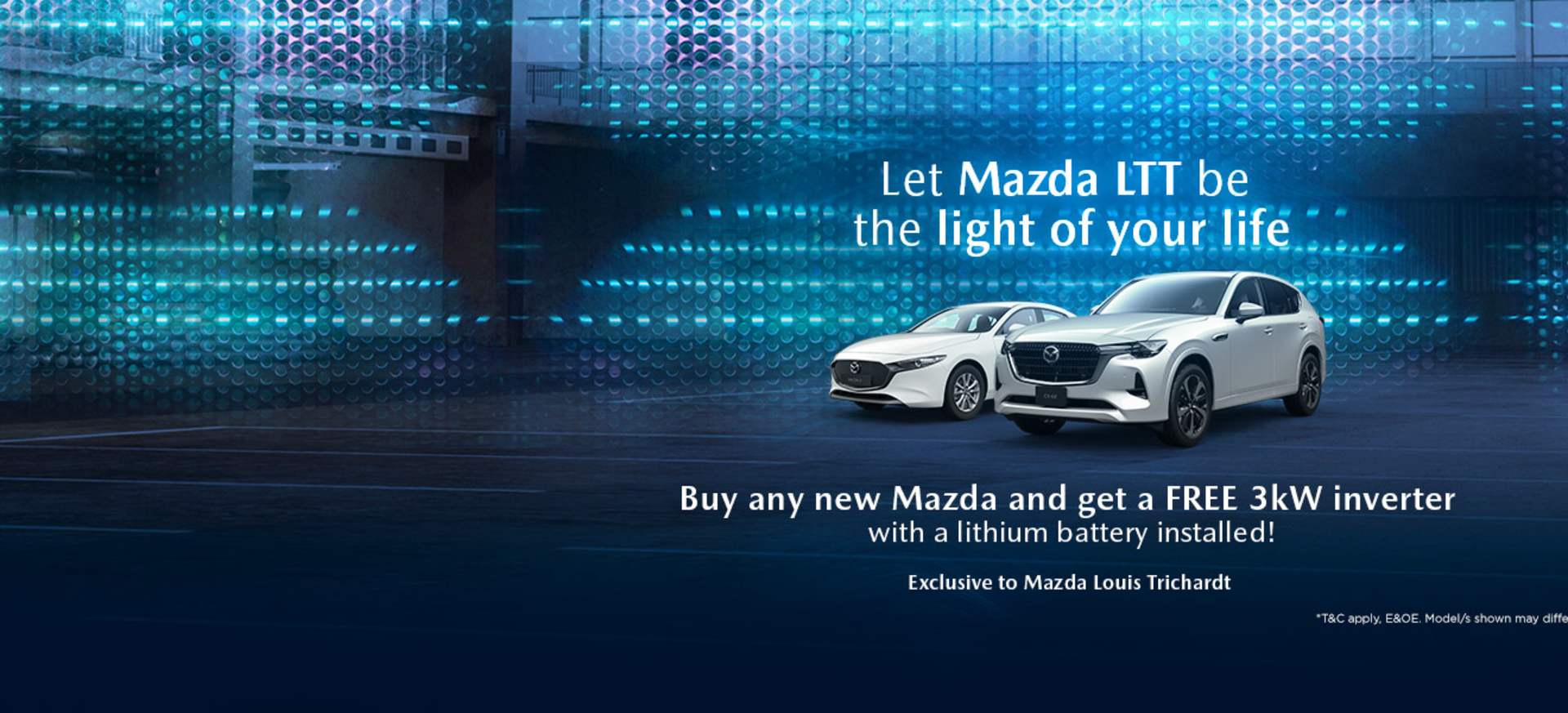 Mazda banner