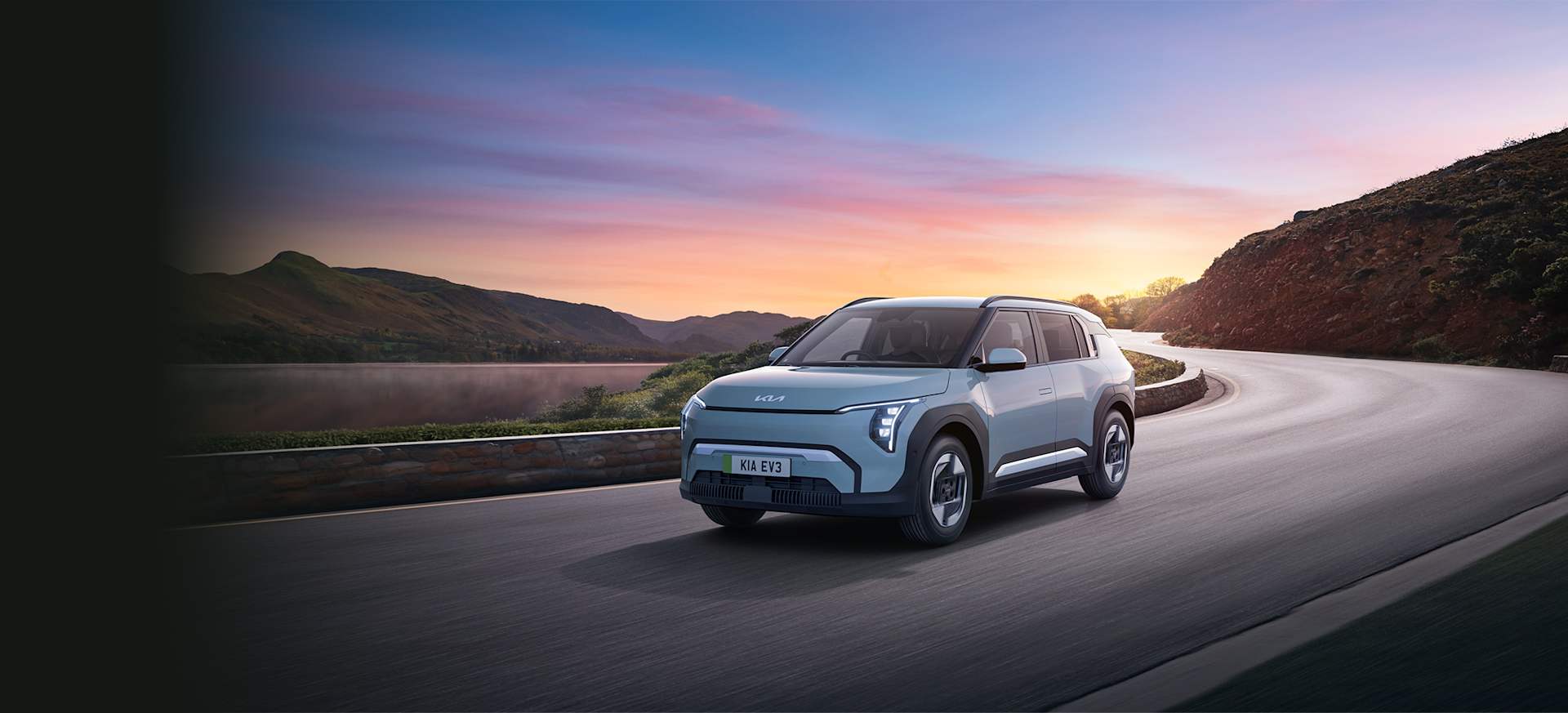 The Kia EV3 Air.