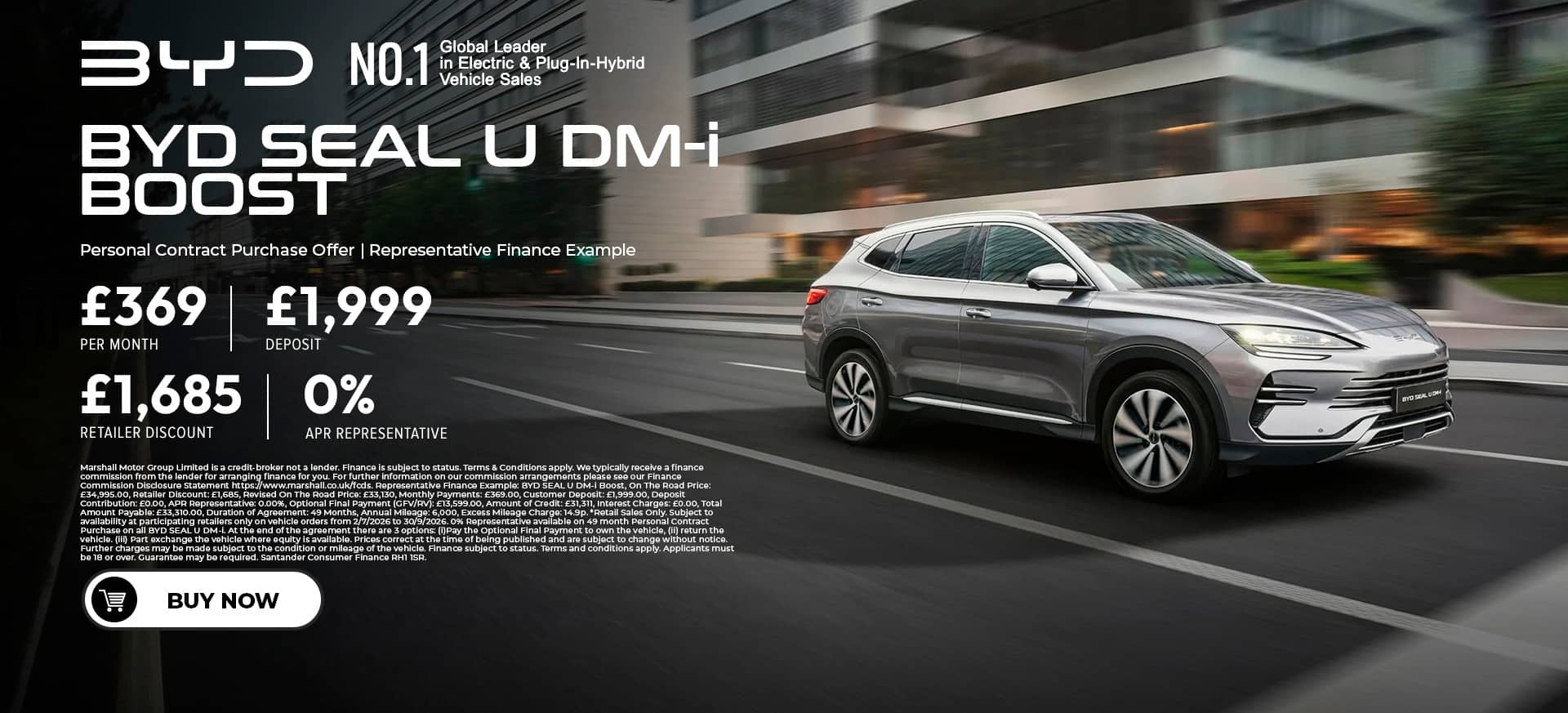 BYD SEAL U DM-i Offer