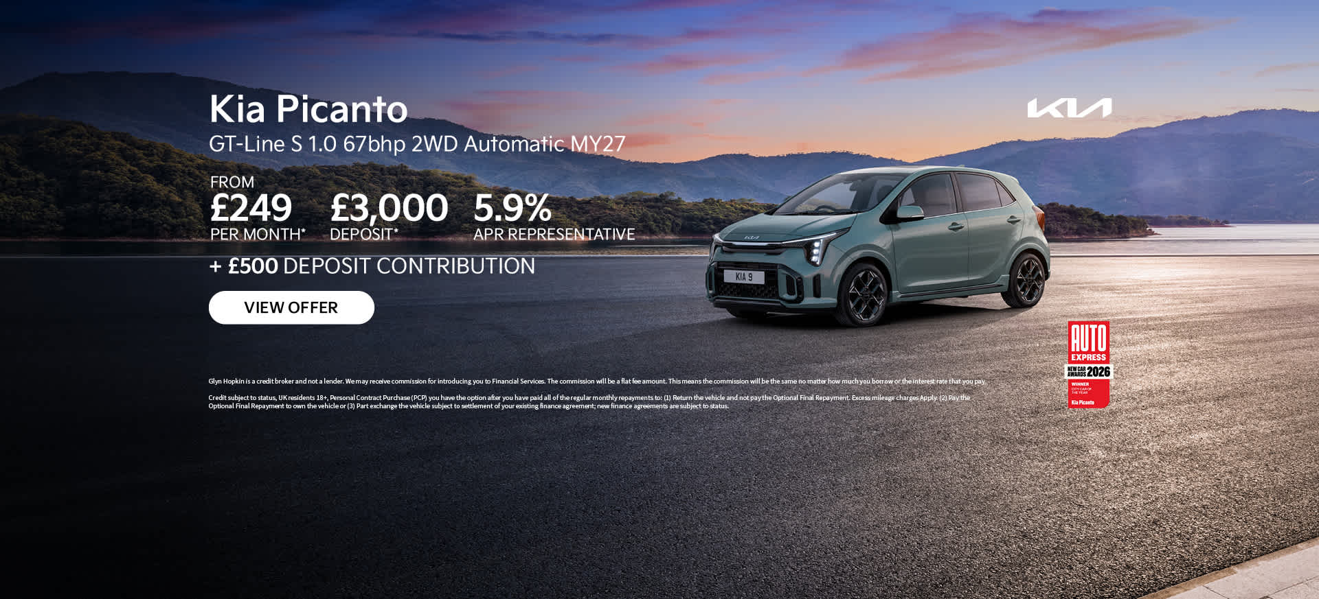 Kia Picanto banner q4