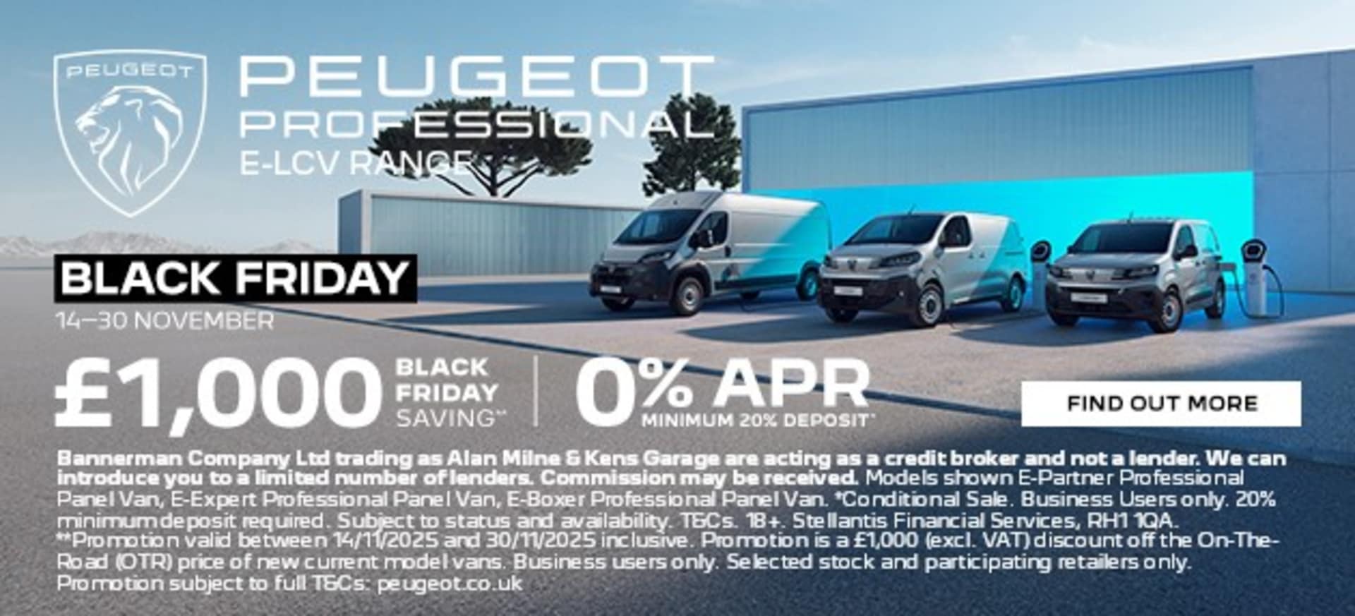 Peugeot Black Friday 2025 Professional