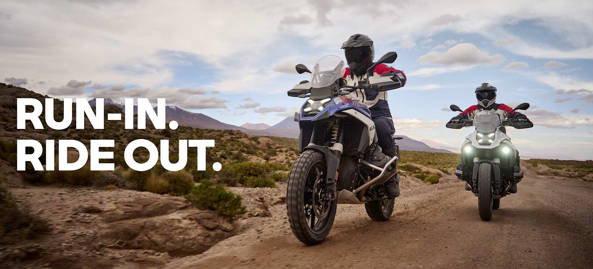 COMPLIMENTARY RUN-IN SERVICE WITH YOUR NEW BIKE..