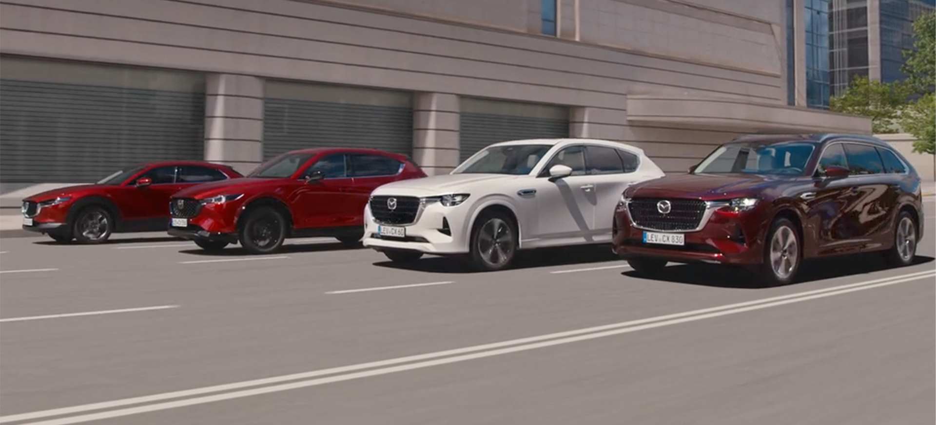 Mazda CX Range Homepage Banner 