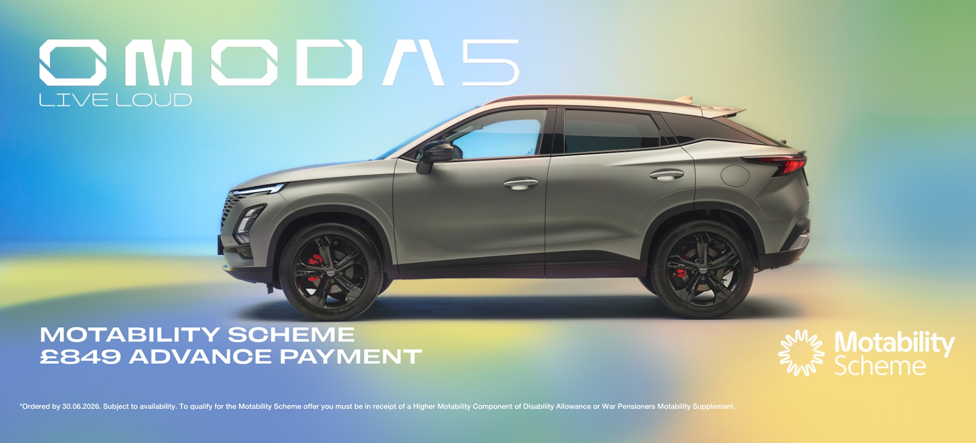 OMODA Motability Offers
