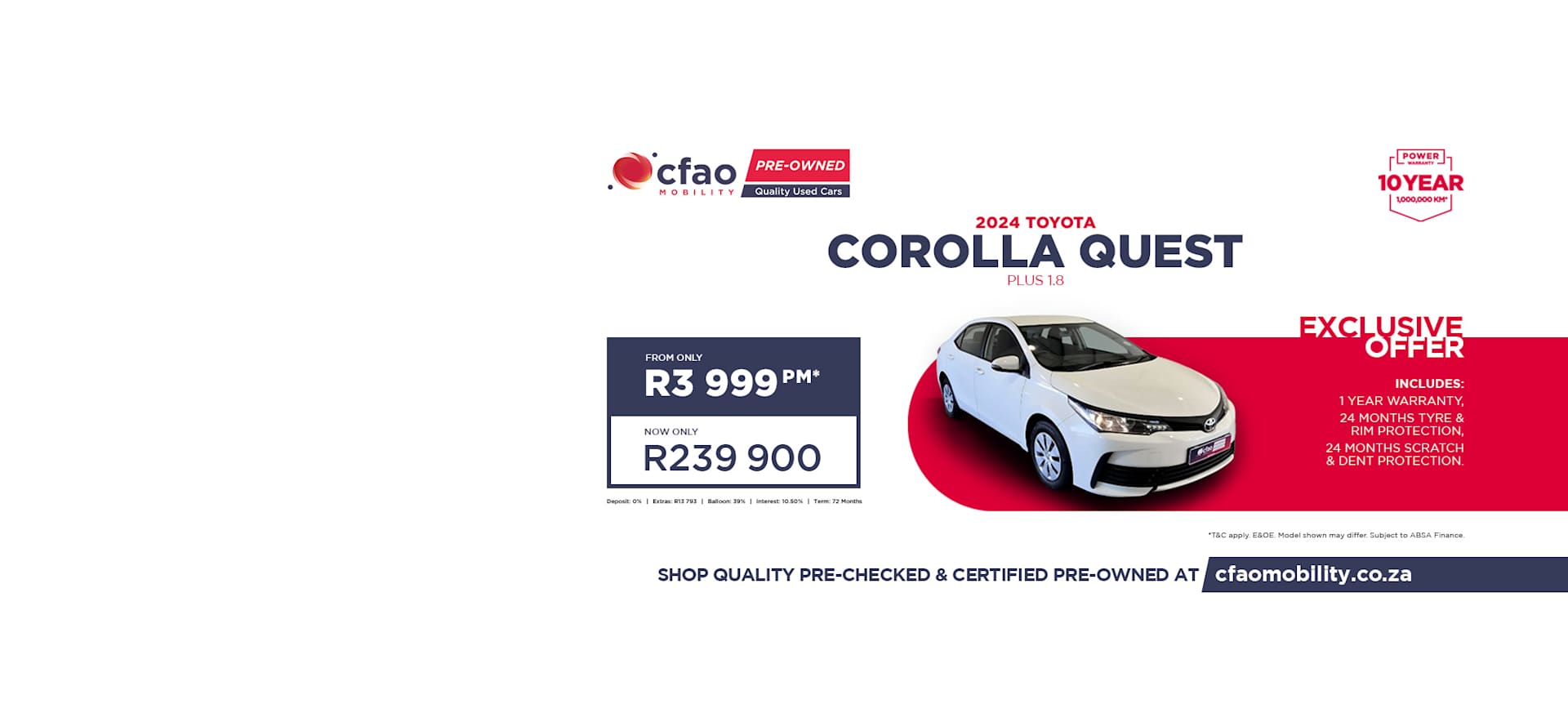 2024 Toyota Corolla Quest 1.8 Plus