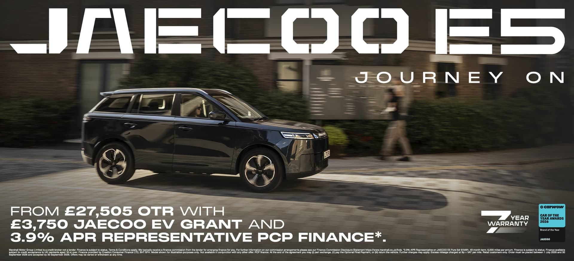 JAECOO E5 Offer
