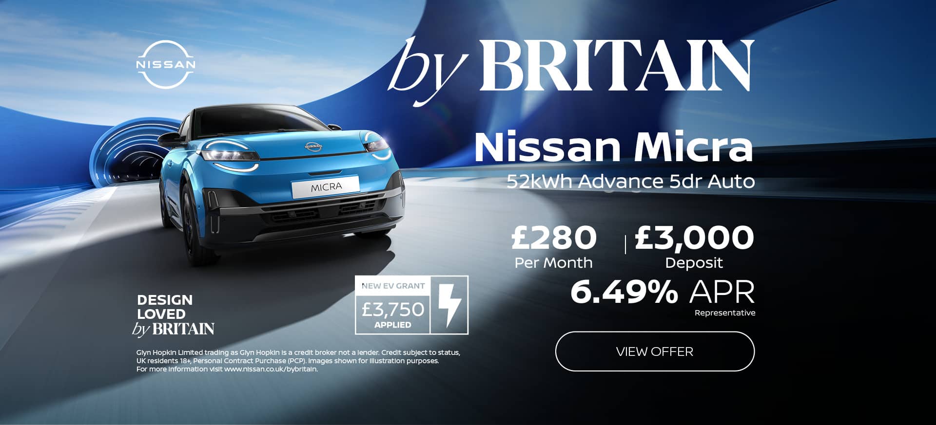 Nissan Q4 Micra Banners