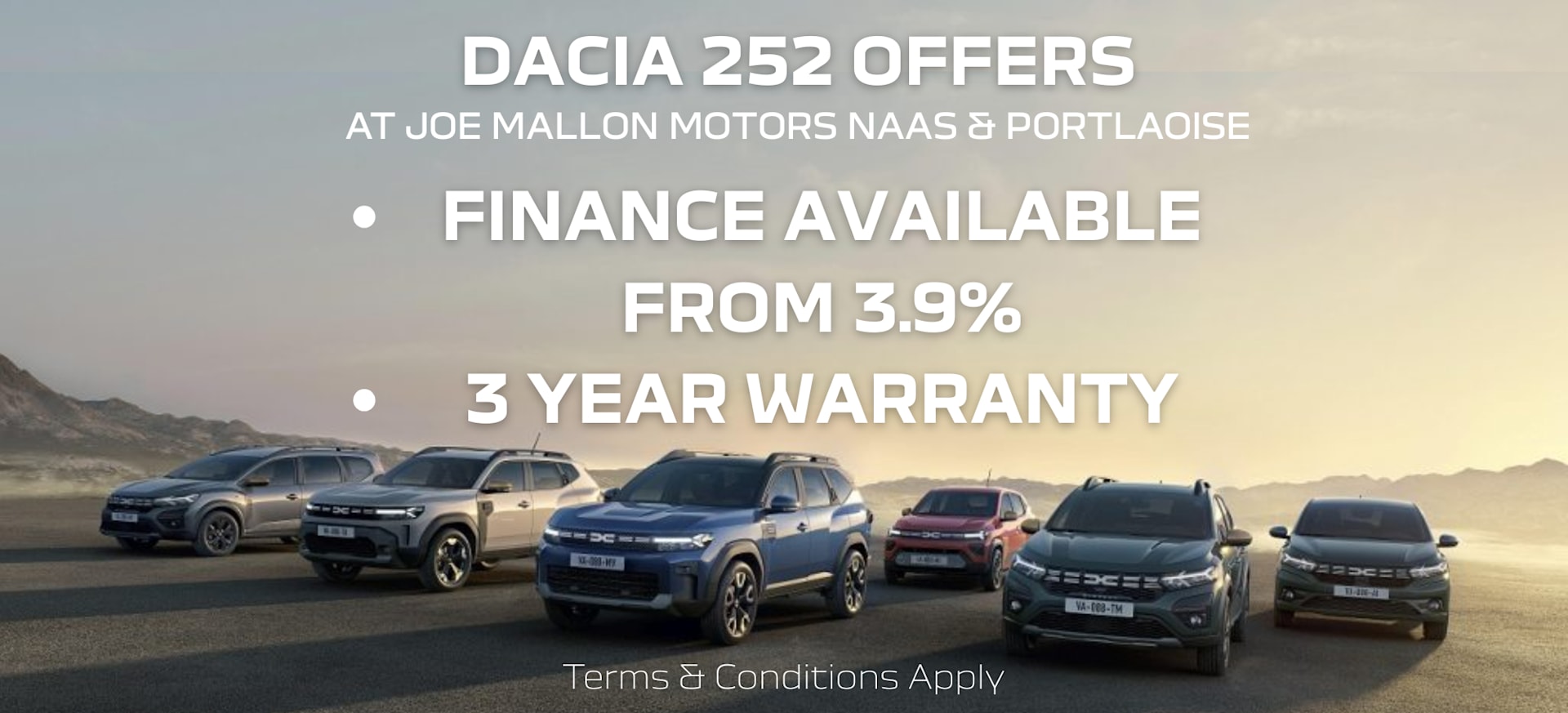 Dacia 252 Sales Event and Offer