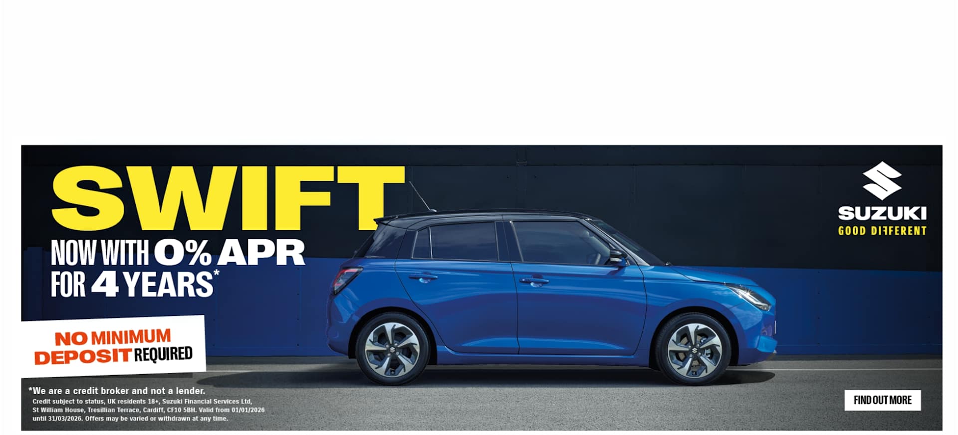 Q1 2026 Suzuki Swift 