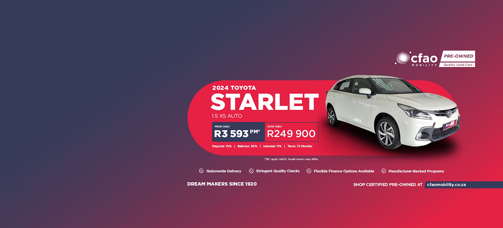 2024 Toyota Starlet 1.5 XS Auto