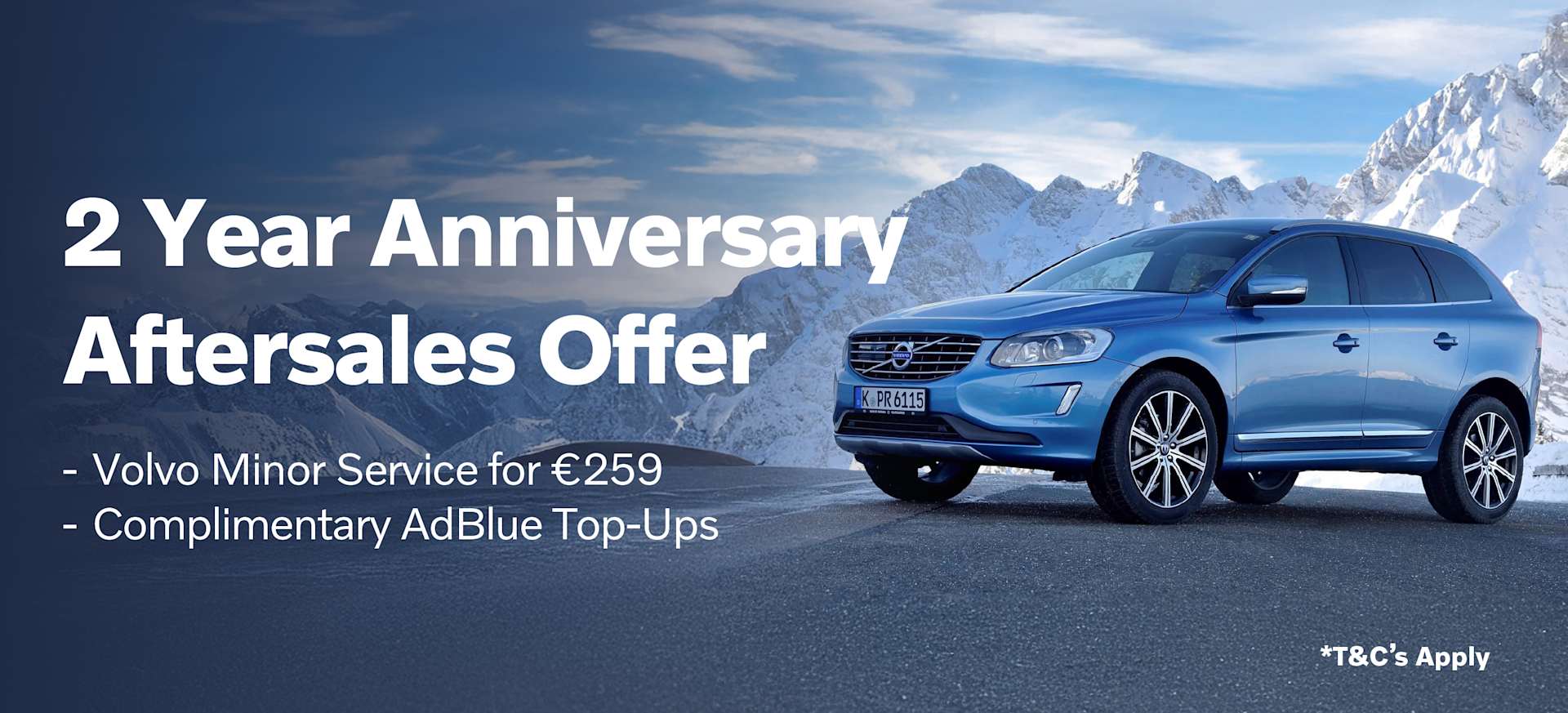 2 Year Anniversary Aftersale Offer