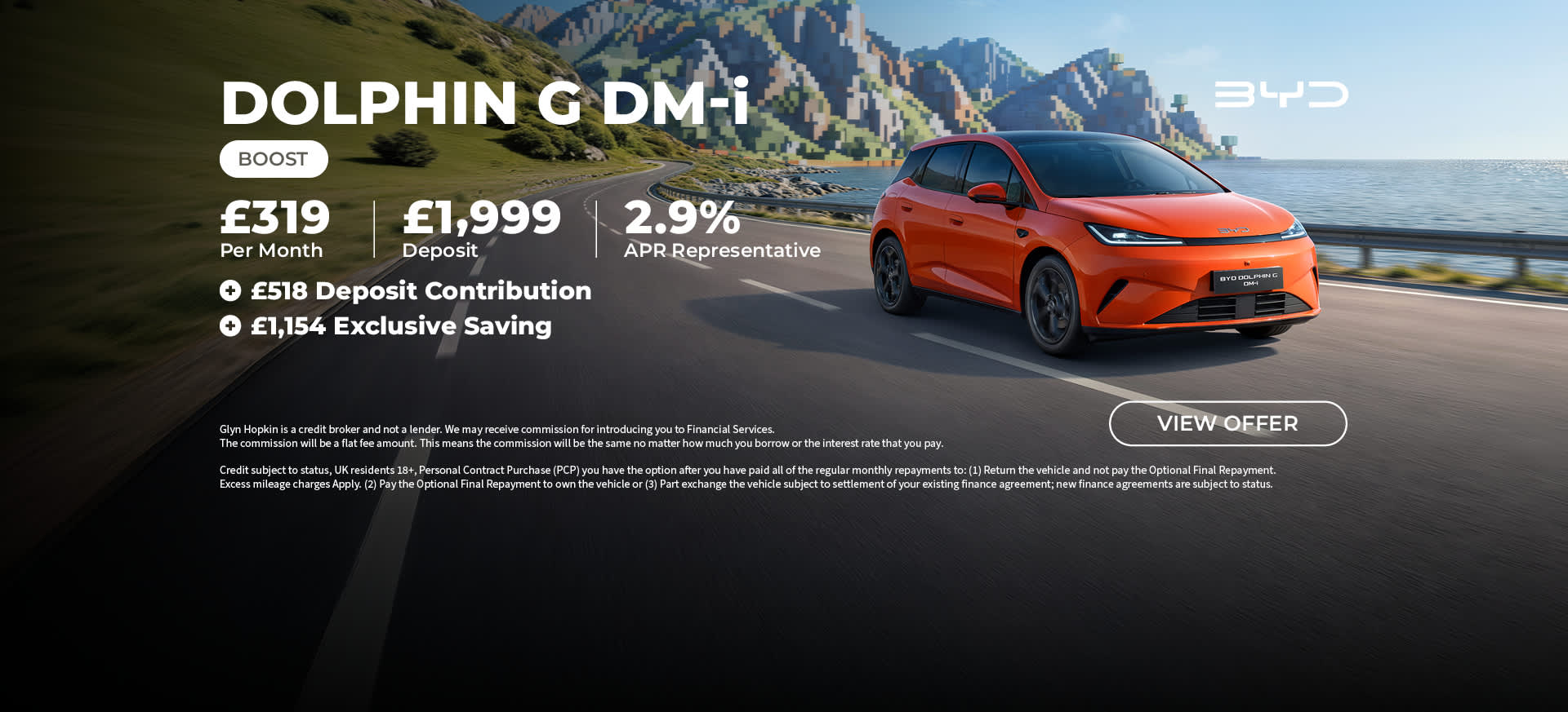 BYD Dolphin G DM-i Q2 Banners