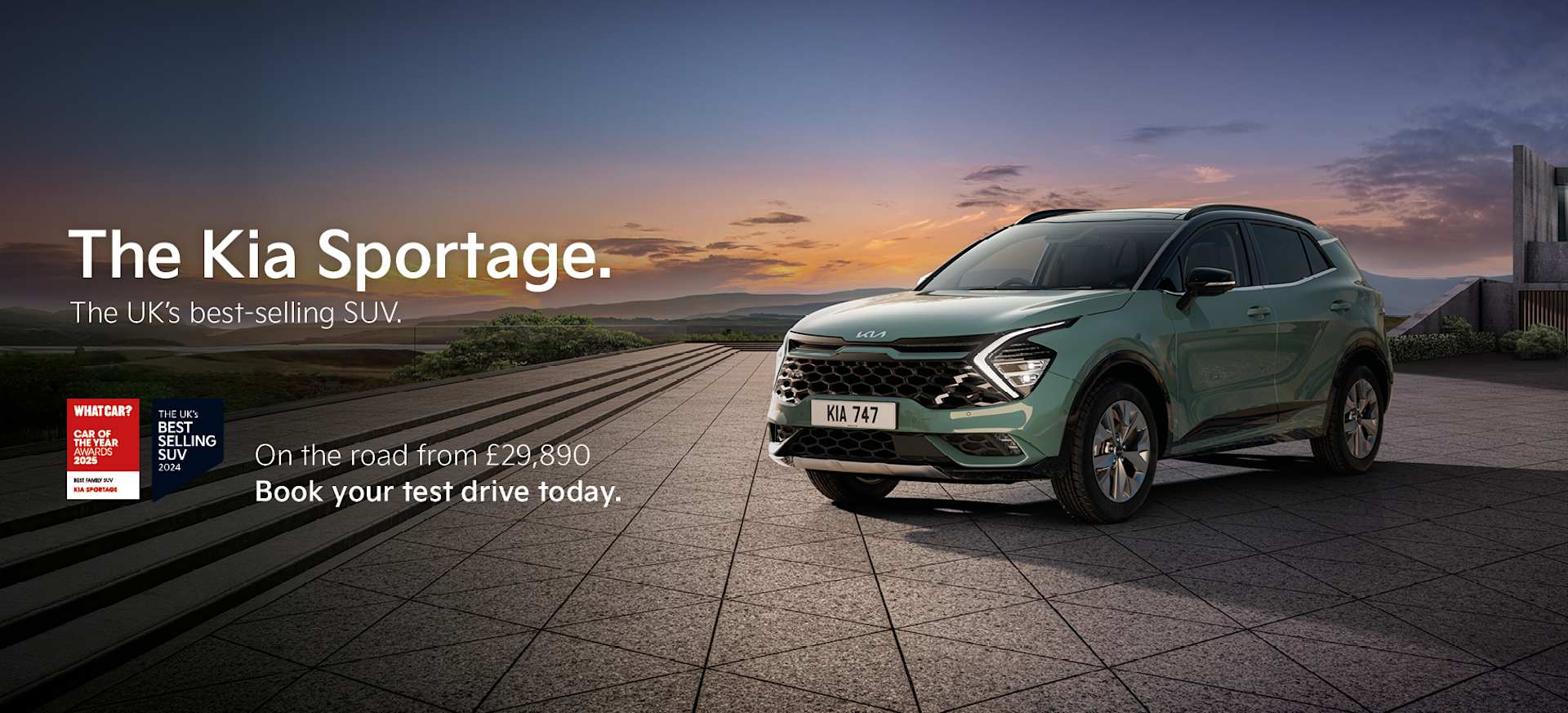 The Kia Sportage
