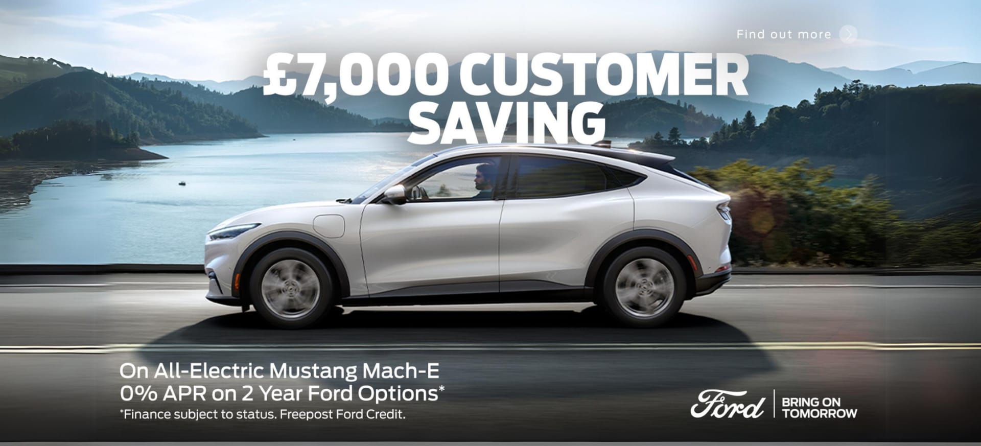 All-Electric Mustang Mach E - 0% APR on 2 Yr Options