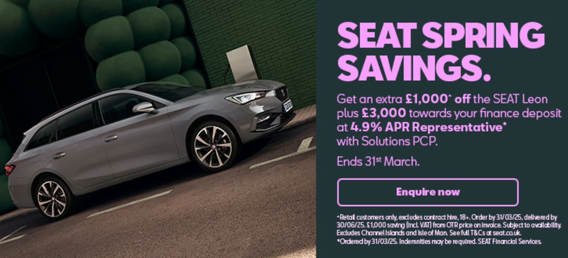 The SEAT Spring Savings Event