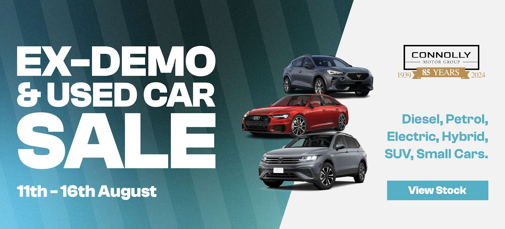 EX Demo and Used Car Sale 2025