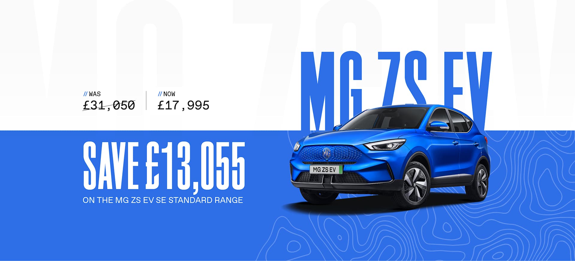 MG ZS EV Pre reg