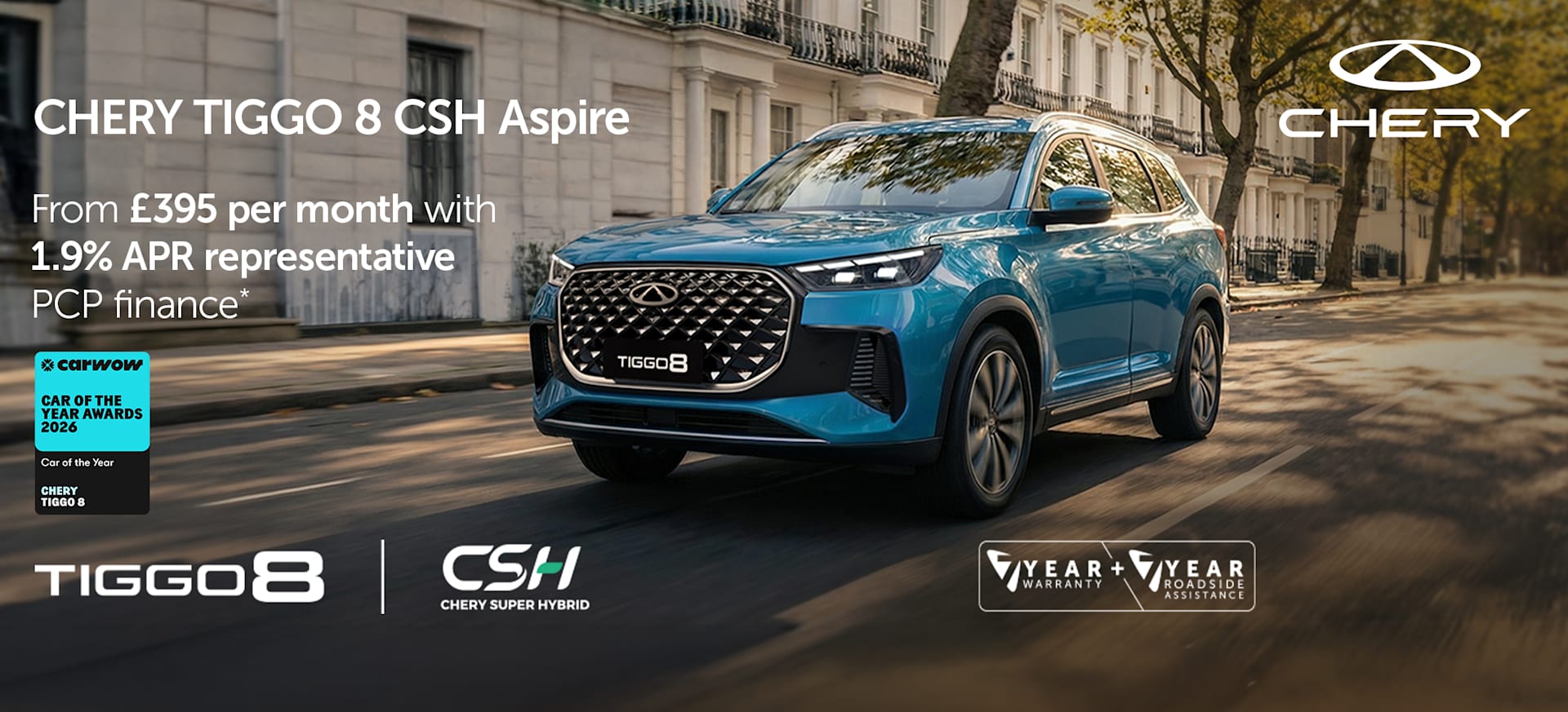 CHERY TIGGO 8 CSH Aspire