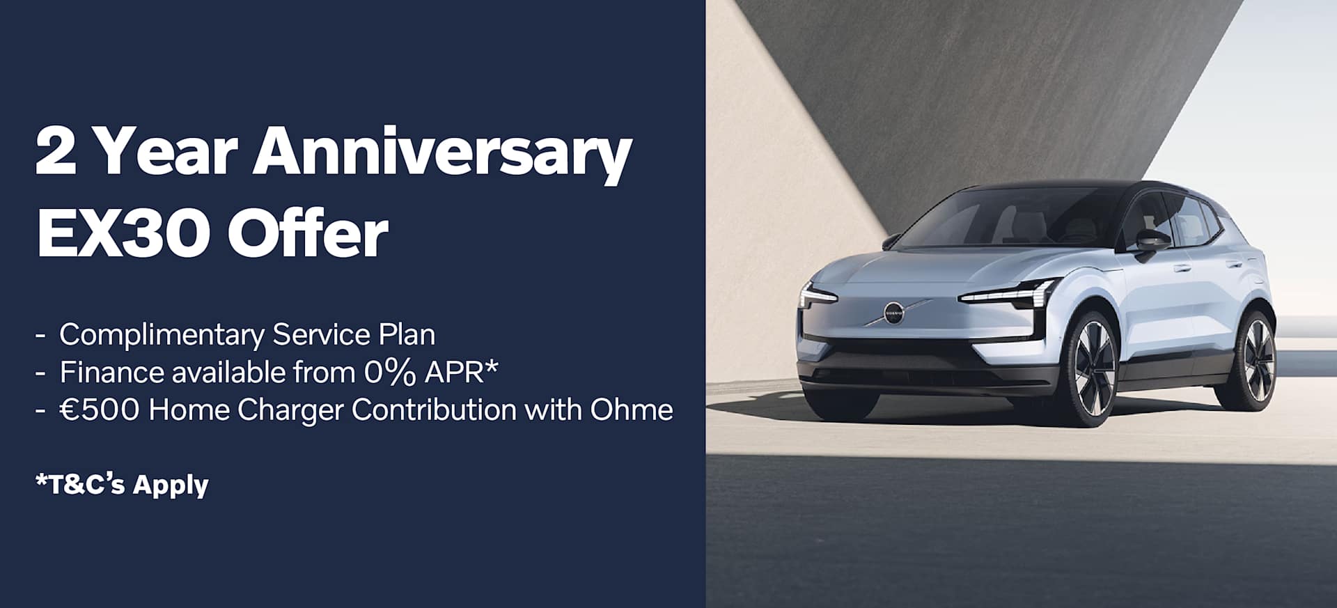 Volvo Galway 2 year Anniversary EX30 Offer