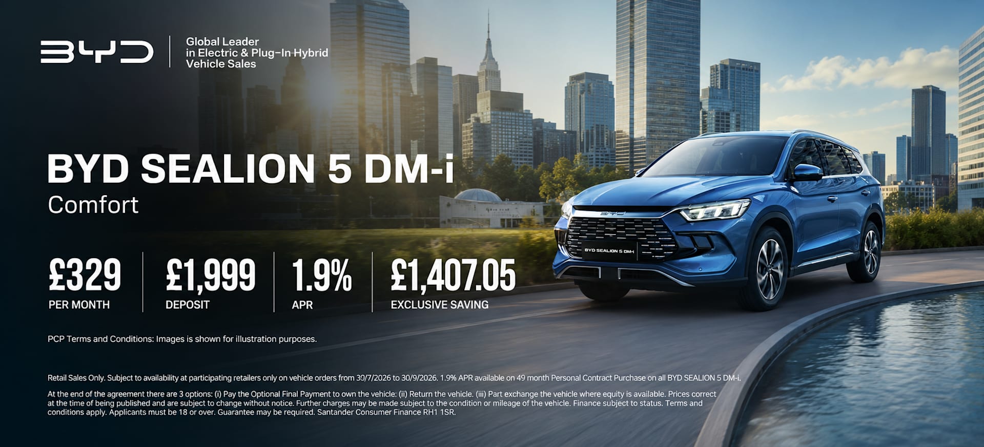 BYD Sealion DMI 5 Q3 Banner