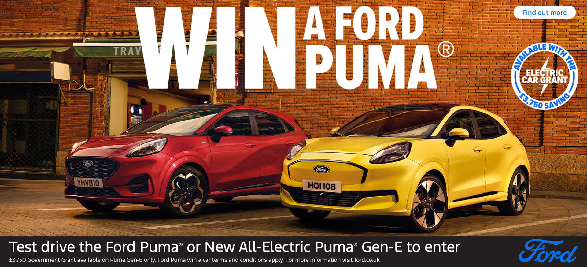 Win A Puma Campaign