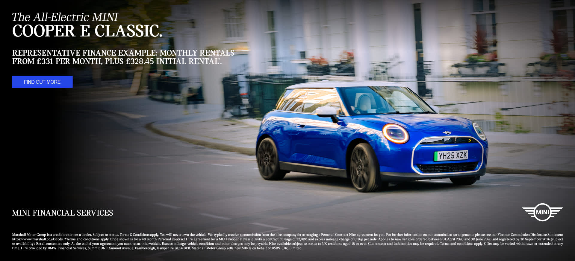 ALL-ELECTRIC MINI COOPER E CLASSIC